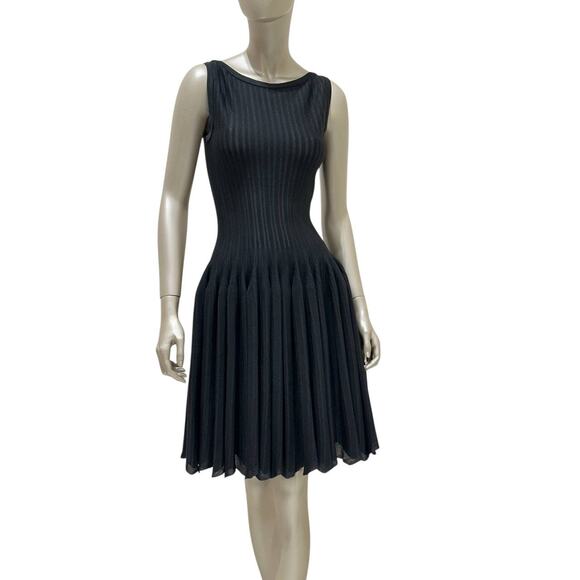 alaia black dress Black Modern Nightstand
